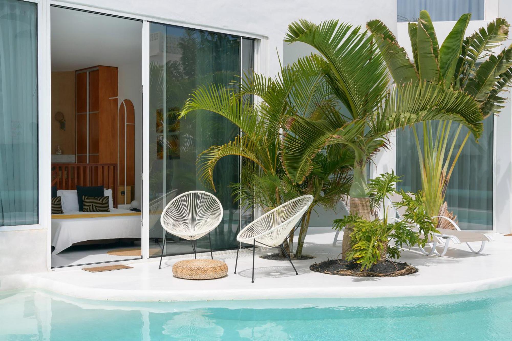 Aquablanca Suite Love Deluxe En Punta Mujeres Dış mekan fotoğraf
